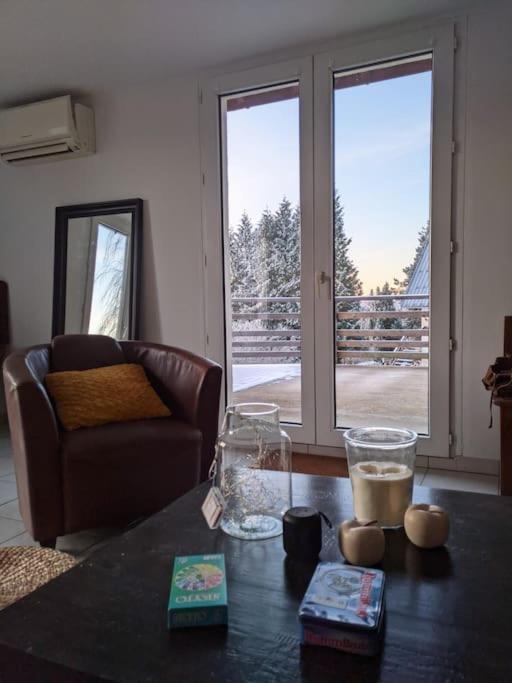 Maison Familiale En Montagne Avec Vue Merveilleuse Sur Le Massif De Belledonne Saint-Bernard  エクステリア 写真