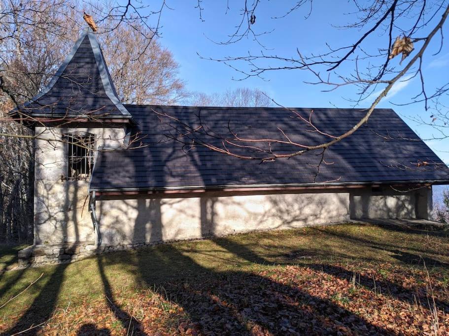 Maison Familiale En Montagne Avec Vue Merveilleuse Sur Le Massif De Belledonne Saint-Bernard  エクステリア 写真